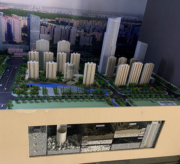 乌苏市建筑模型